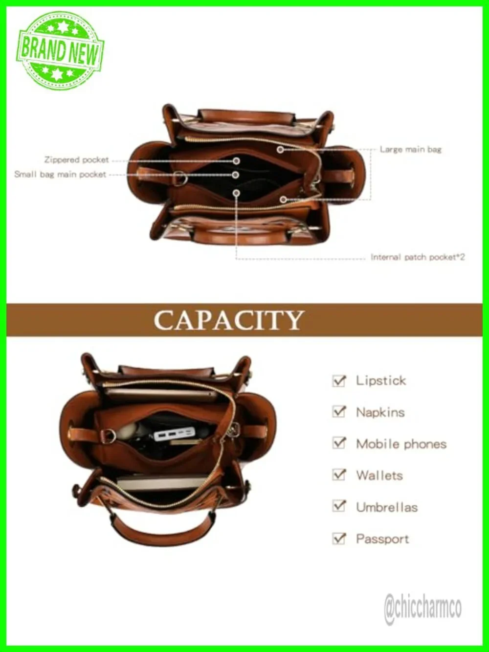 Floral Embossed Vegan Leather Top Handle Satchel Handbag Set Bucket Tote